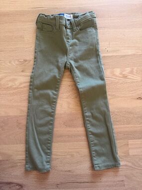 Old Navy Olive Green Slim Jeggings